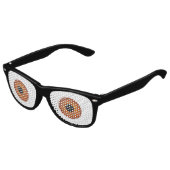 絵文字おもしろい。茶色おもしろいの目 キッズサングラス (アングル)