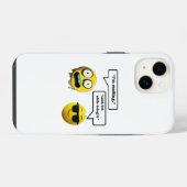 絵文字おもしろいiPhone / iPadケース iPhoneケース (裏面横)