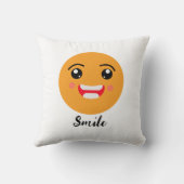 絵文字のスマイルを広げる日：Happy Emoji Collection クッション (裏面)