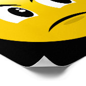 絵文字の中指ポスター ポスター (角)