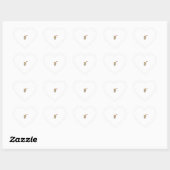絵文字の動物は親指を上げる ハートシール (シート)