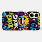 絵文字の国のご挨拶 iPhone 16 カー Case-Mate iPhoneケース (裏面 (横))