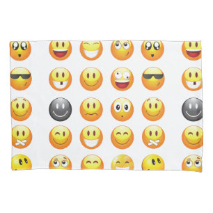 絵文字の寝具枕ケース枕カバー 枕カバー