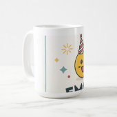 絵文字の日を祝おう すべての気持ちを表現しよう  コーヒーマグカップ (正面左)