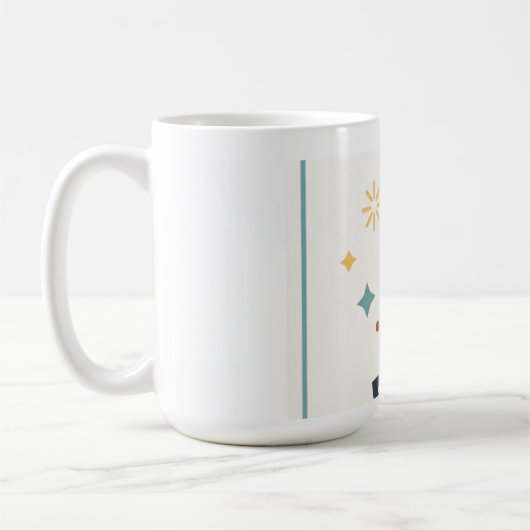 絵文字の日を祝おう すべての気持ちを表現しよう  コーヒーマグカップ (左)
