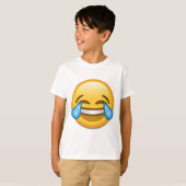 絵文字の涙おもしろい Tシャツ (正面フル)