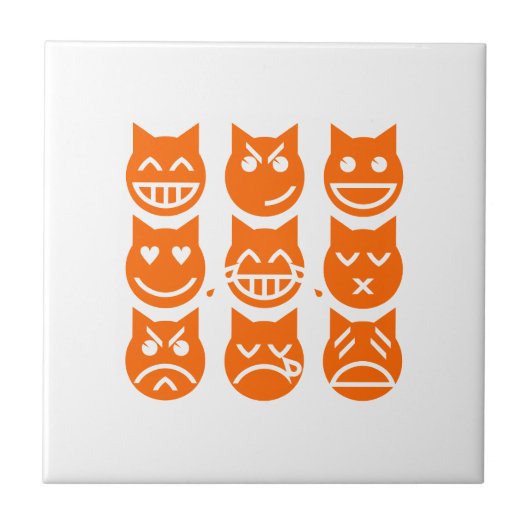 絵文字の生き方 タイル (正面)