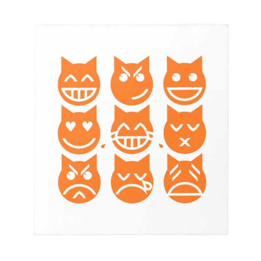 絵文字の生き方 ノートパッド (正面)