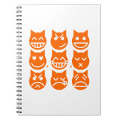 絵文字の生き方 ノートブック (正面)