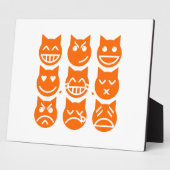 絵文字の生き方 フォトプラーク (側面)