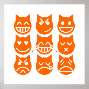 絵文字の生き方 ポスター