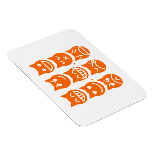 絵文字の生き方 マグネット (右側)