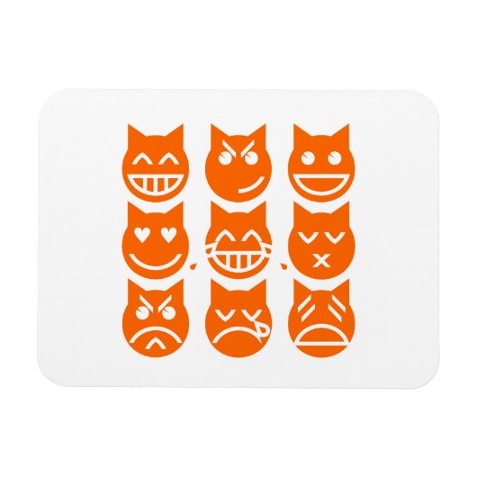 絵文字の生き方 マグネット (横)