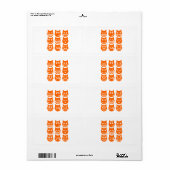 絵文字の生き方 ラベル (フルシート)