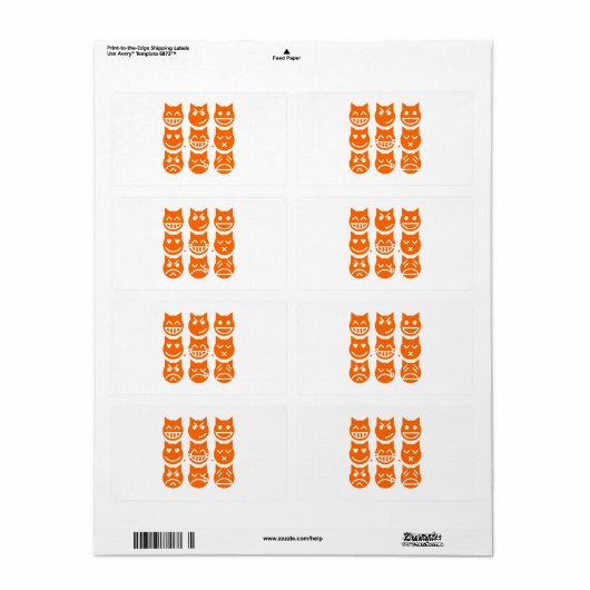 絵文字の生き方 ラベル (フルシート)