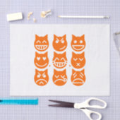 絵文字の生き方 薄葉紙 (クラフト)