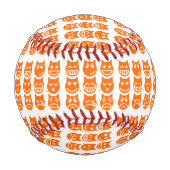 絵文字の生き方 野球ボール (裏面)