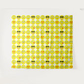 絵文字の背景 タペストリー (正面(横))