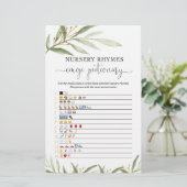 絵文字の赤ちゃんシャワーゲーム金ゴールド緑 (スタンド正面)