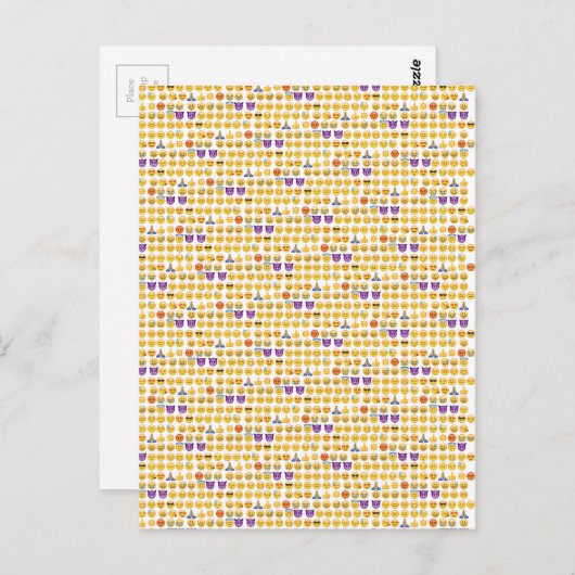 絵文字の過負荷 ポストカード (正面/裏面)