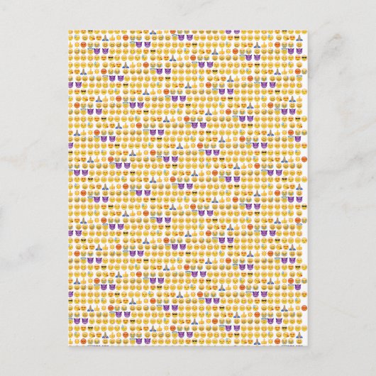 絵文字の過負荷 ポストカード (正面)