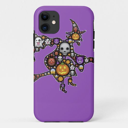 絵文字の魔女 Case-Mate iPhoneケース (裏面)