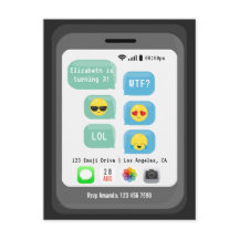 絵文字をテーマにした誕生日パーティー