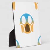 絵文字を叫ぶ フォトプラーク (側面)