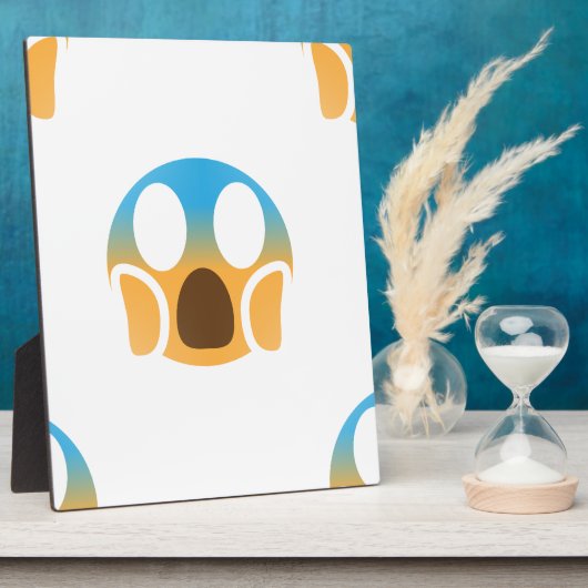 絵文字を叫ぶ フォトプラーク (側面)