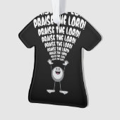 絵文字を褒める オーナメント (正面)