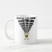 絵文字を褒める コーヒーマグカップ (左)