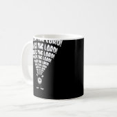 絵文字を褒める コーヒーマグカップ (正面左)