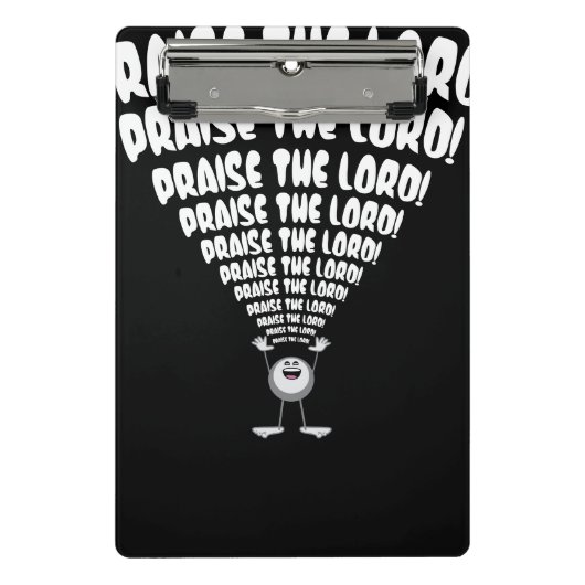 絵文字を褒める ミニクリップボード (正面)