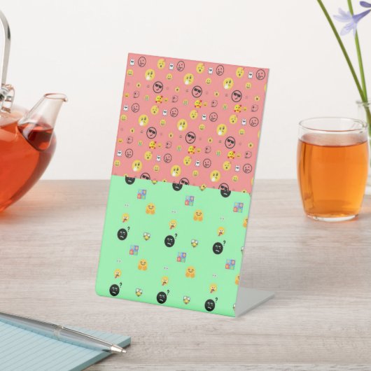 絵文字アイディア 台座サイン (インサイチュ)