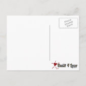 絵文字アートクリスマスツリーホリデーポストカード シーズンポストカード (裏面)