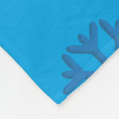 絵文字ウンチクリスマスブランケット フリースブランケット (角)