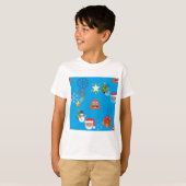 絵文字ウンチクリスマス Tシャツ (正面フル)