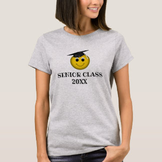 絵文字カスタマイズ卒業キャップ Tシャツ