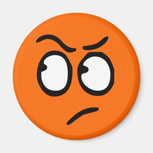 絵文字カスタマイズ可能な背景磁石 マグネット (正面)