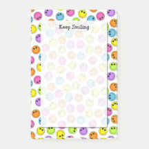 絵文字カラフルの顔保が笑う