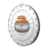 絵文字カーリングストーン ダーツボード (正面右)