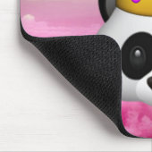 絵文字クラウンパンダ マウスパッド (コーナー)