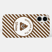 絵文字ショーへようこそおもしろい Case-Mate iPhoneケース (裏面 (横))