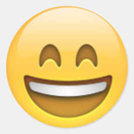 絵文字シール ラウンドシール