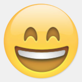 絵文字シール ラウンドシール
