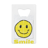 絵文字スマイル クレジットカード栓抜き (裏面)