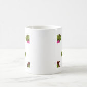 絵文字ゾンビ女性 コーヒーマグカップ (中央)