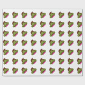 絵文字ゾンビ女性 ラッピングペーパー (フラット)