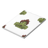 絵文字ゾンビ ノートパッド (回転)