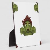 絵文字ゾンビ フォトプラーク (側面)